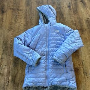 North face winter coat. Girls XL (18)